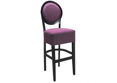 TABOURET CABARET MAUVE