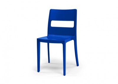 Chaise Eco bleu