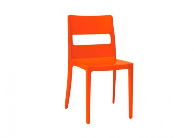 Chaise Eco orange