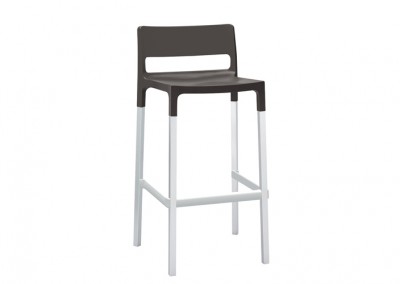 Tabouret plastique noir