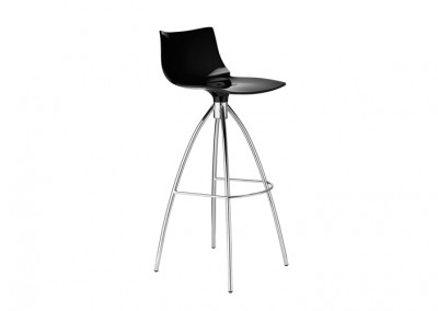 Tabouret restaurant design noir