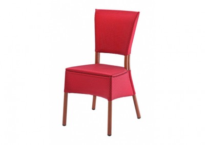 Chaise haut de gamme rouge