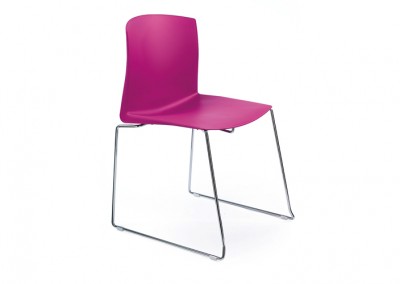 CHAISE TRAINEAU FUSHIA