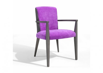 FAUTEUIL ACCOUDOIRS LILAS