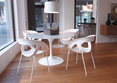 FAUTEUIL RESTAURANT TENDANCE BLANC