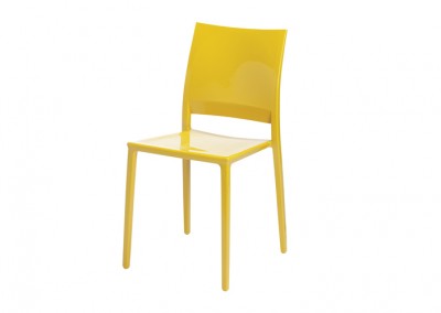 CHAISE TENDANCE LEGERE JAUNE