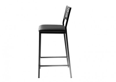 TABOURET DESIGN NOIR