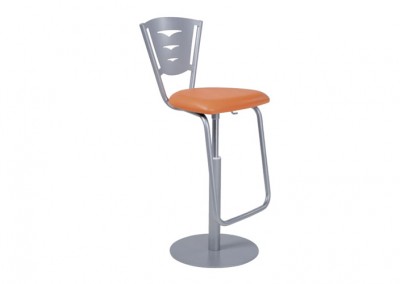 TABOURET GRIS SUR VERIN