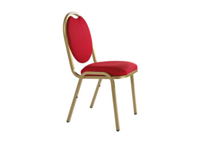 CHAISE MEDAILLON ROUGE